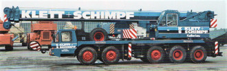 Klett&Schimpf Kellerbau Liebherr LT 1045