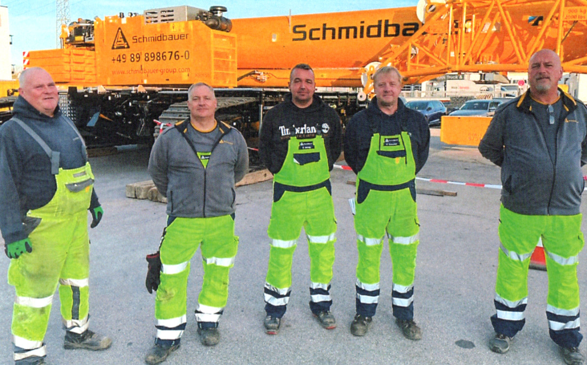 Kranbild Schmidbauer Tadano GTC 2000 AutokranPortal Autokran