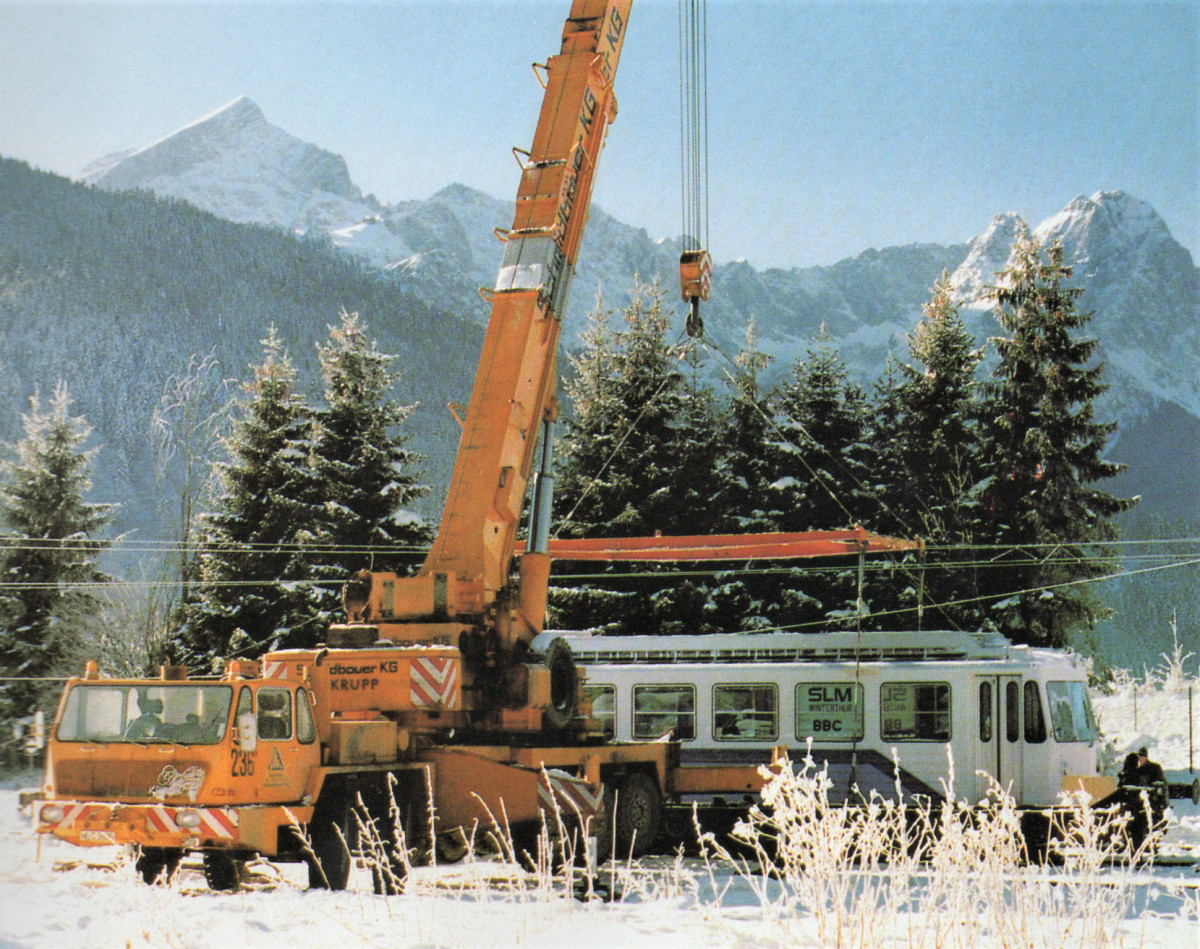 Kranbild Schmidbauer Krupp 80 GMT Kran 236 Autokran Portal Autokran 
