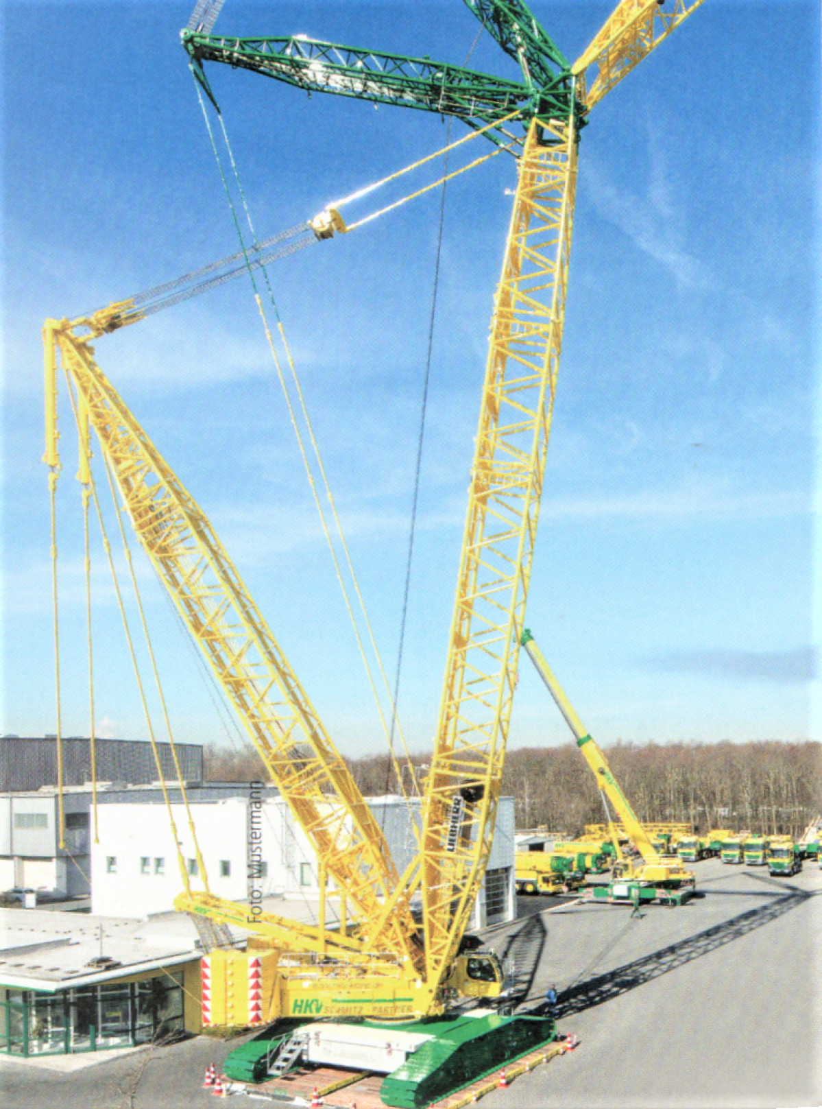 Kranbild HKV Schmitz Partner K ln Liebherr LTM 1500 8 1 LR 1500 LTM 