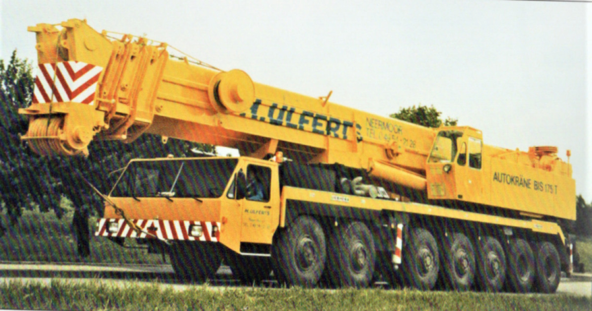LIEBHERR LTM 1160 Autokran Moser Metallmast #2082 Conrad 1:50 Ovp EUR 279,95 - PicClick DE