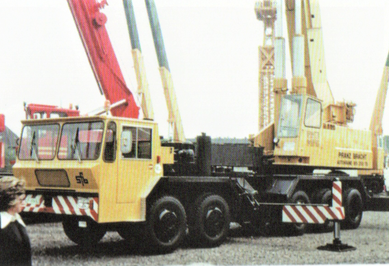 Kranbild Bracht Krupp 50 GMT Aus SFB Autokran Portal Autokran 