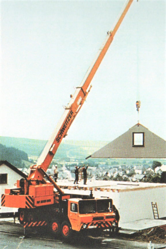 Kranbild Schweitzer Siegen Krupp 35 GMT Autokran Portal Autokran 